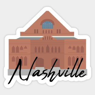 Nashville (Ryman Auditorium) Sticker